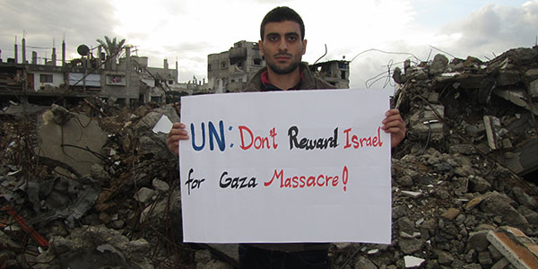 Tell the UN: Don’t reward Israel for Gaza massacre