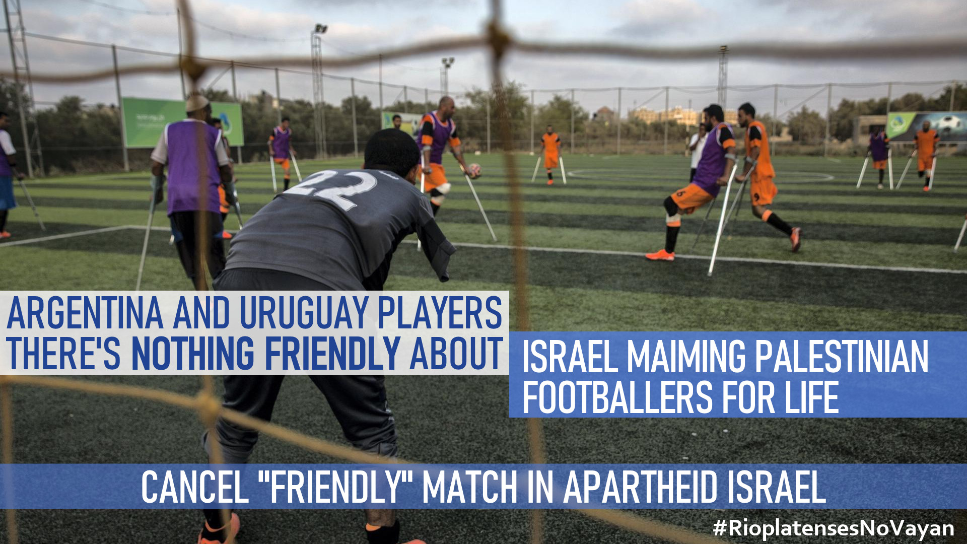Argentina and Uruguay, there's nothing friendly about Israeli apartheid