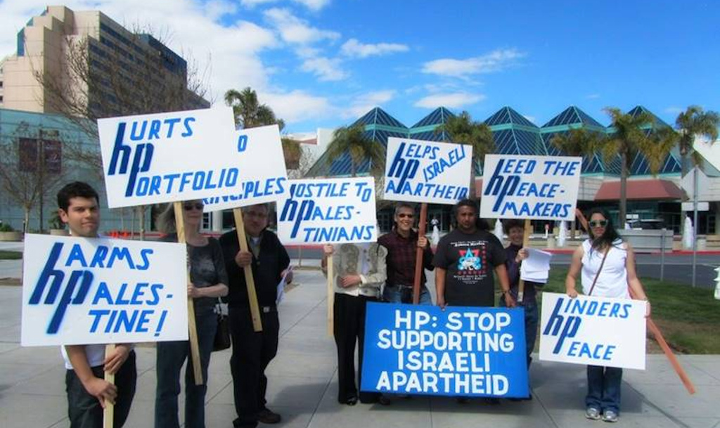 Protests at HP offices