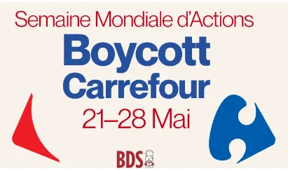 Participez à la Semaine Mondiale d'Action  #BoycottCarrefour