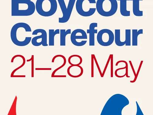  Join Boycott Carrefour Global Week of Action - May 21-28