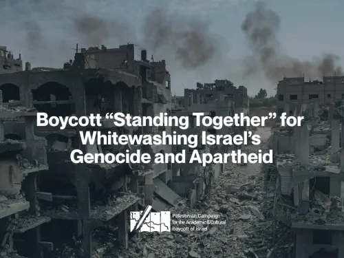 Boycott Standing Together Listing