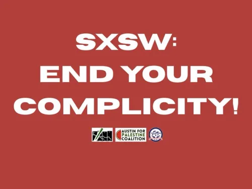 SXSW: End Your Complicity!