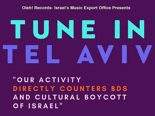 Boycott Tune In Tel Aviv fb 2