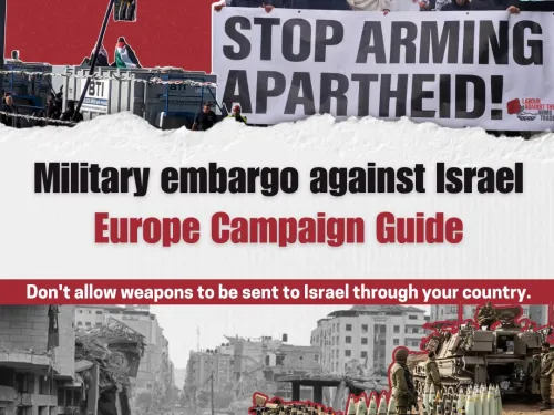 Copy of you can either be complicit or make a stand - don't allow weapons to be sent to Israel through your country. (2).jpg