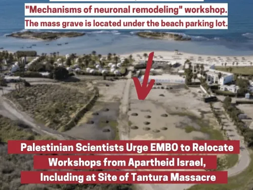 IG Palestinian Scientists Urge EMBO to Relocate Workshops from Apartheid Israel.jpg