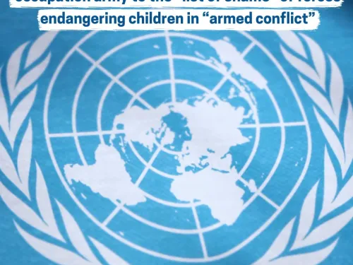 UN Secretary General again refuses to add Israel’s occupation army to the “list of shame” of forces endangering children in “armed conflict” (Instagram Post (Square)).jpg