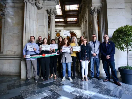 Barcelona City Council calls for military embargo on Israel
