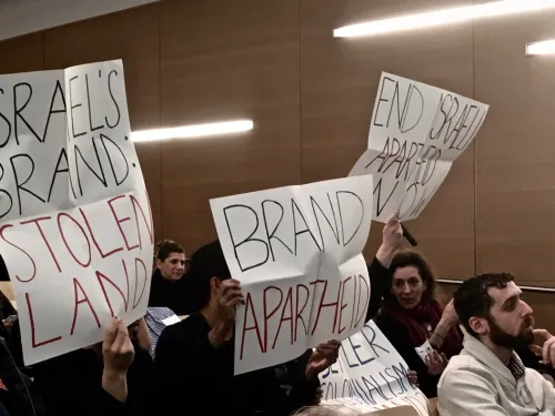 Rebranding Israel, at NYU Brand Israel conference, photo by Jesse Rubin