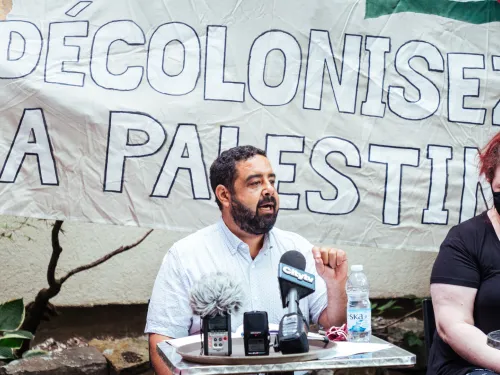 Artists and academics in Montréal oppose the Canada-Israel Free Trade Agreement