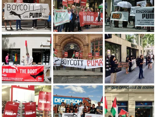 Boycott Puma Global Day of Action