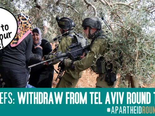 Tell Chefs: Withdraw from Tel Aviv Round Tables