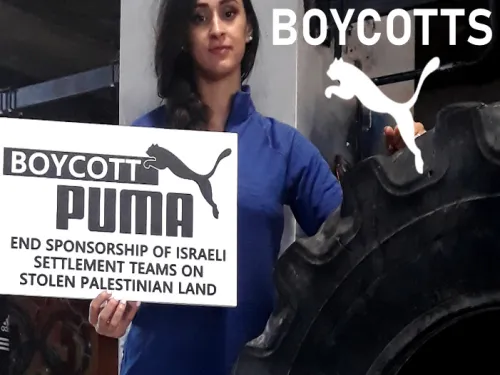 She Boycotts Puma