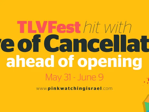 TLVFest hit with wave of cancellations ahead of opening this week