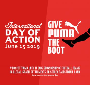 Give Puma the Boot: #BoycottPuma International Day of Action 15 June 2019