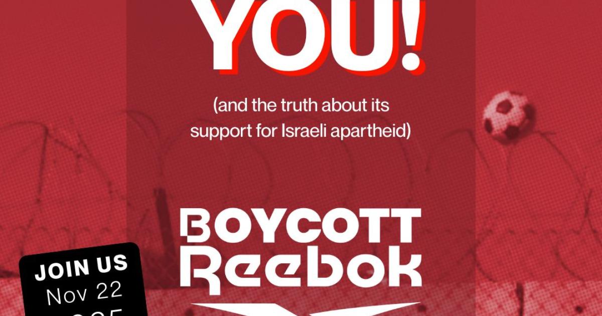 Join the Boycott Reebok Global Day of Action, Nov 22
