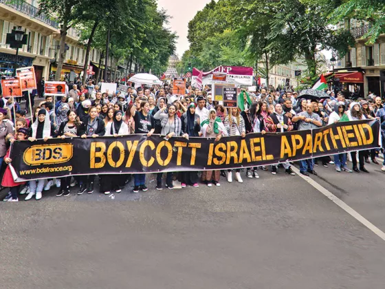 BDS demo France genera; 
