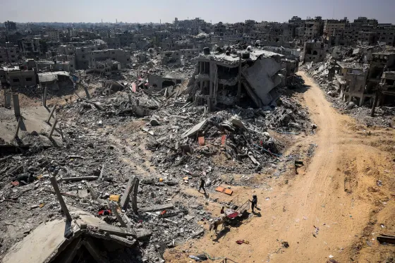 Gaza destruction 