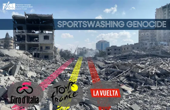 Giro d'Italia, Tour de France, Vuelta a España: Sportswashing Genocide