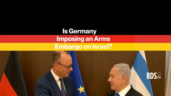 Is Germany Imposing an Arms Embargo on Israel?