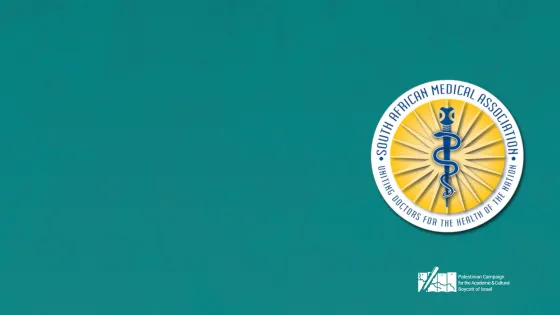 South African Medical Association Cuts Ties With Israeli Medical Association