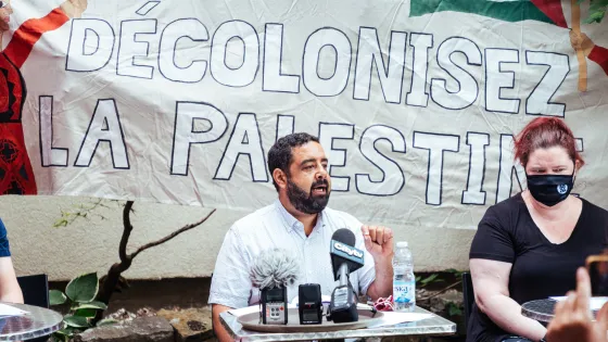 Artists and academics in Montréal oppose the Canada-Israel Free Trade Agreement