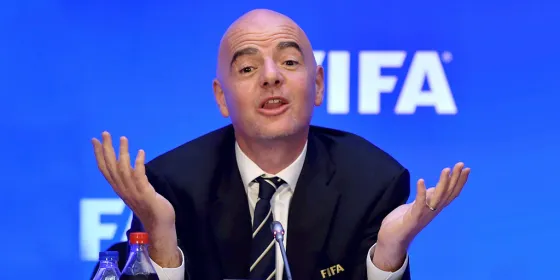 FIFA President Gianni Infantino