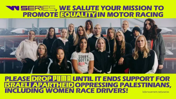 Urge W Series Women’s Race Series to Drop Puma
